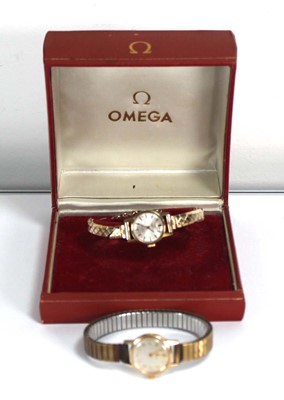 Lot 964 - Two ladies yellow metal and gold plated...