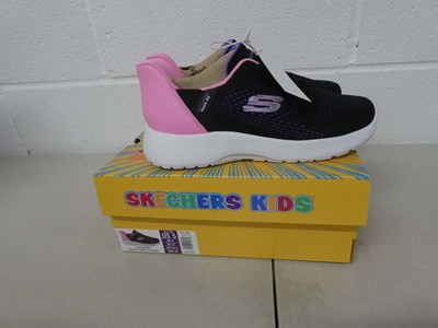 Lot 1280 - Boxed pair of children's Skechers hands free...
