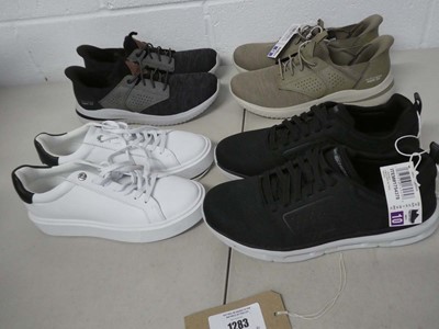 Lot 1283 - x4 pairs of mens shoes to include Ted Baker...
