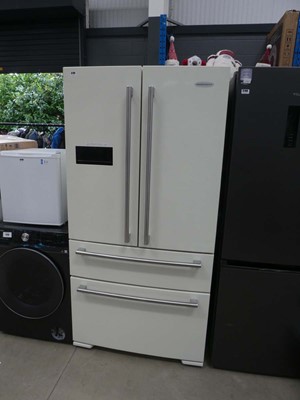 Lot 3199 - RangeMaster American style fridge freezer