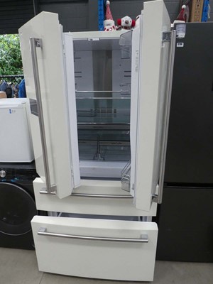 Lot 3199 - RangeMaster American style fridge freezer