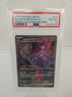 Lot 2025 Pokémon DRI EN Rockets Mewtwo EX Special...