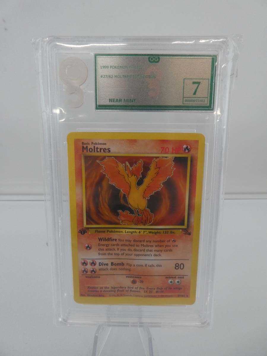 Lot 1999 Pokémon Fossil 22/62 Moltres 1st Edition...