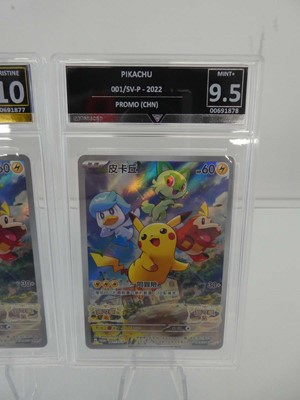 Lot x2 Pokémon Graded Trading Cards to include...