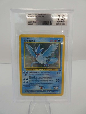 Lot 1999 Fossil Unlimited #2 Articuno Holo BGS...