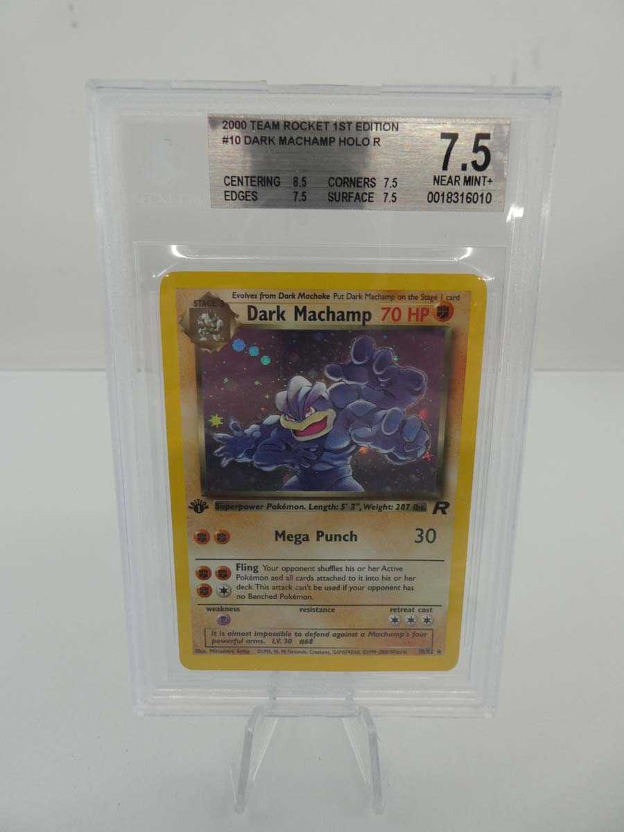 Lot 2000 Team Rocket 1st Edition #10 Dark Machamp...