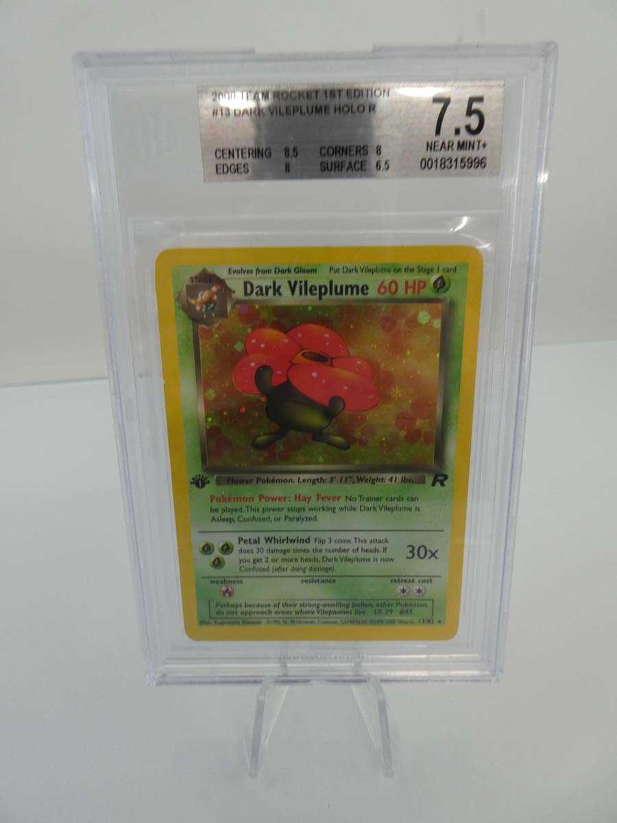 Lot 2000 Team Rocket 1st Edition #13 Dark...