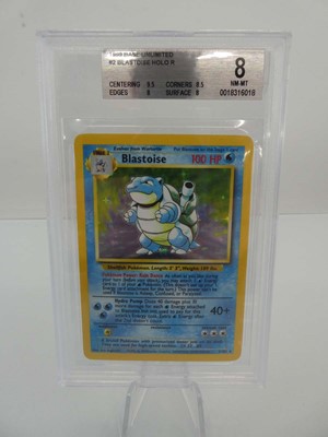 Lot 1999 Base Unlimited #2 Blastoise Holo BGS Near...