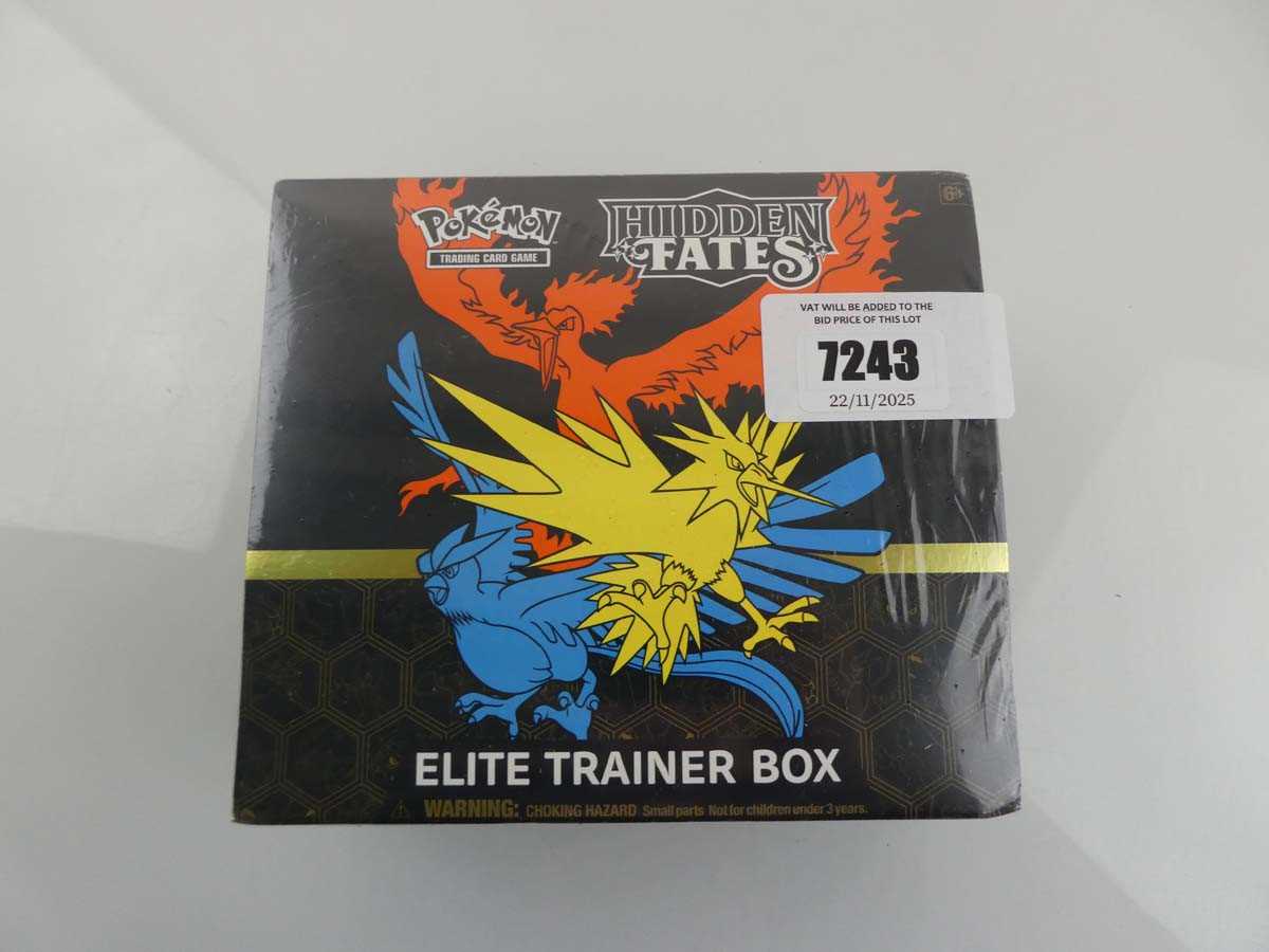 Lot Pokémon Hidden Fates Elite Trainer Box