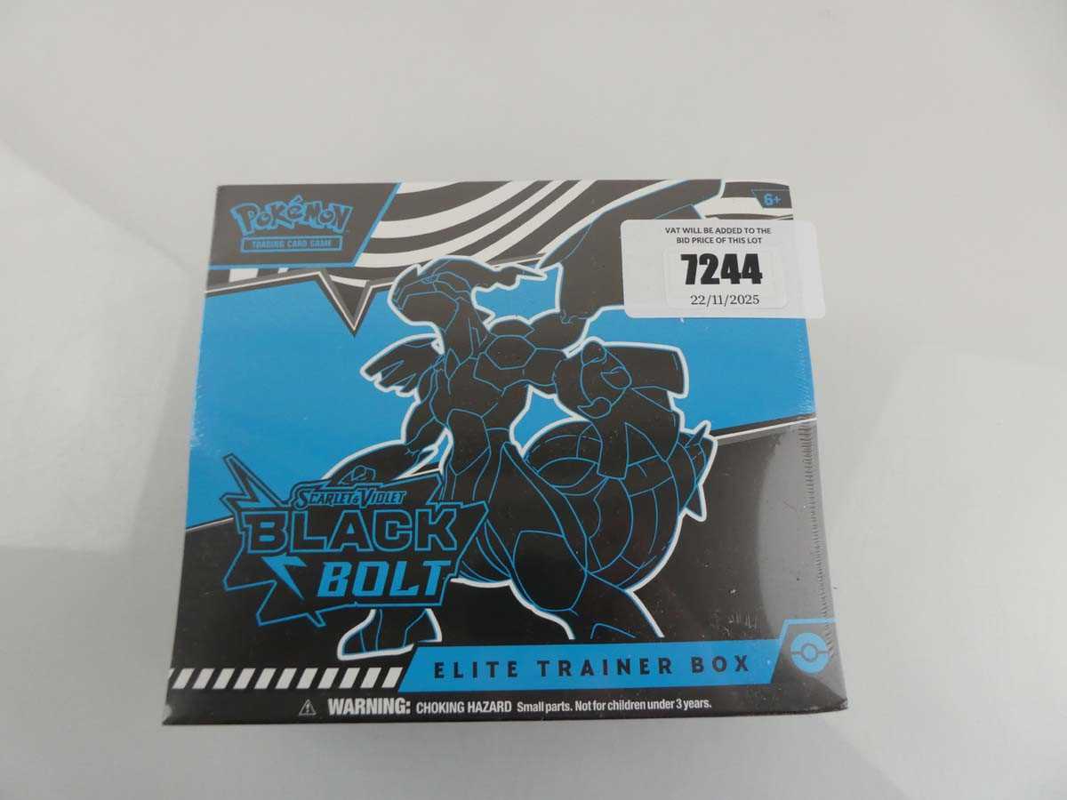 Lot Pokémon Scarlet & Violet Black Bolt Elite...