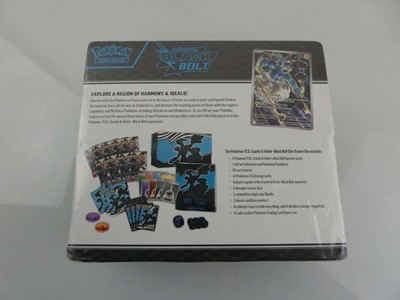 Lot Pokémon Scarlet & Violet Black Bolt Elite...