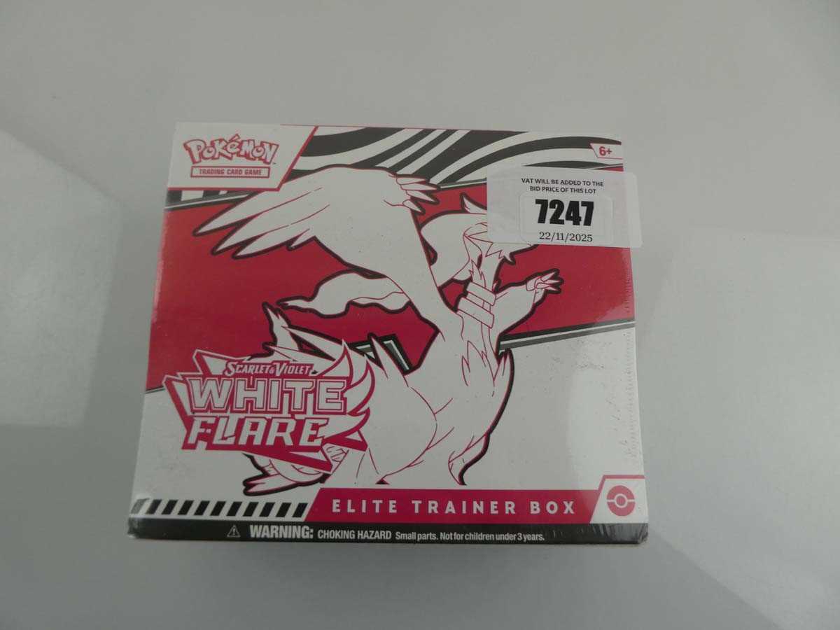 Lot Pokémon Scarlet & Violet White Flare Elite...