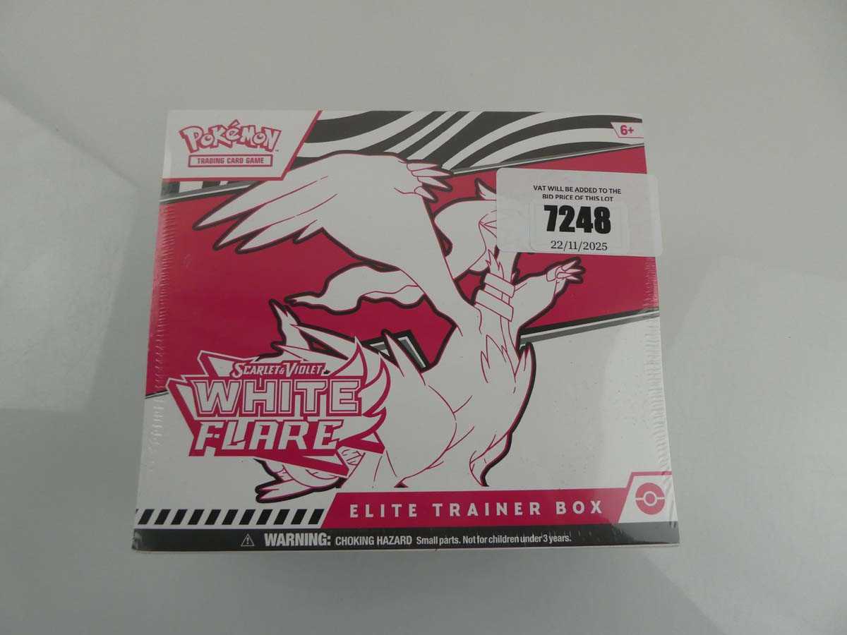 Lot Pokémon Scarlet & Violet White Flare Elite...