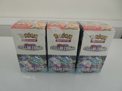 Lot x3 Pokémon Scarlet & Violet Stellar Crown...
