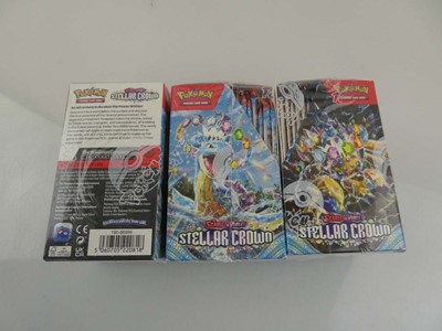 Lot x3 Pokémon Scarlet & Violet Stellar Crown...