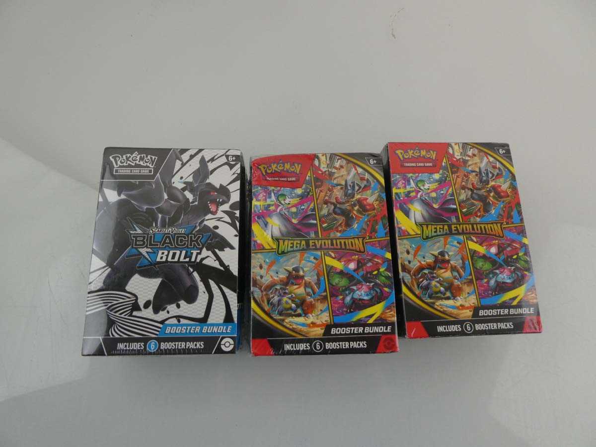 Lot x3 Pokémon Booster Bundle Boxes to include x2...