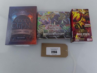 Lot x3 Assorted Trading card products to include...