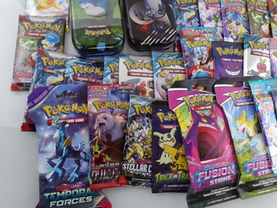 Lot Approximately 100 Assorted Pokémon Booster...