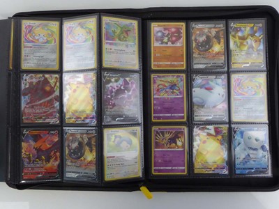 Lot x2 Pokémon Binders with an assortment of...