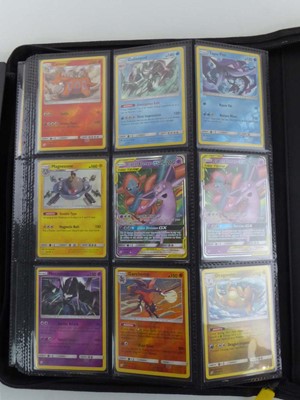 Lot x2 Pokémon Binders with an assortment of...