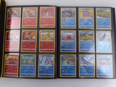 Lot x2 Pokémon Binders with an assortment of...