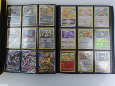 Lot x2 Pokémon Binders with an assortment of...