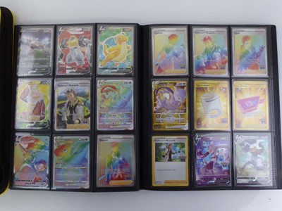 Lot x2 Pokémon Binders with an assortment of...