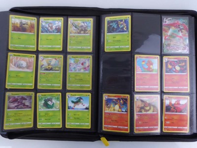 Lot x2 Pokémon Binders with an assortment of...