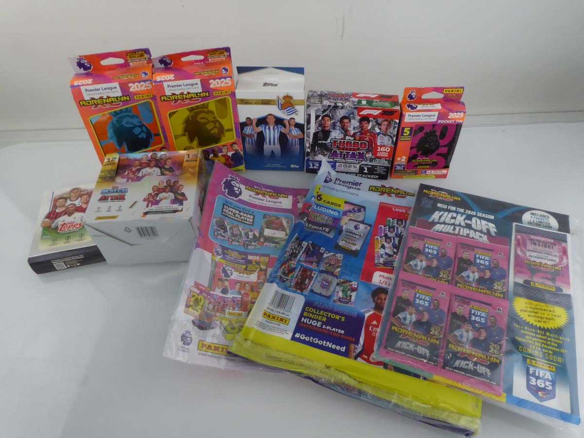 Lot Qty of assorted Sports trading card products...