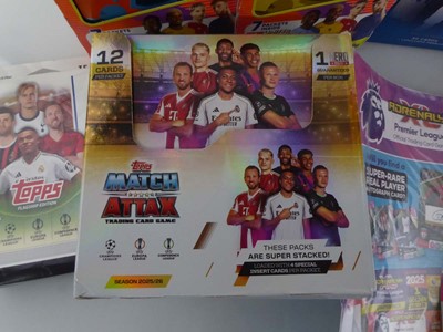 Lot Qty of assorted Sports trading card products...