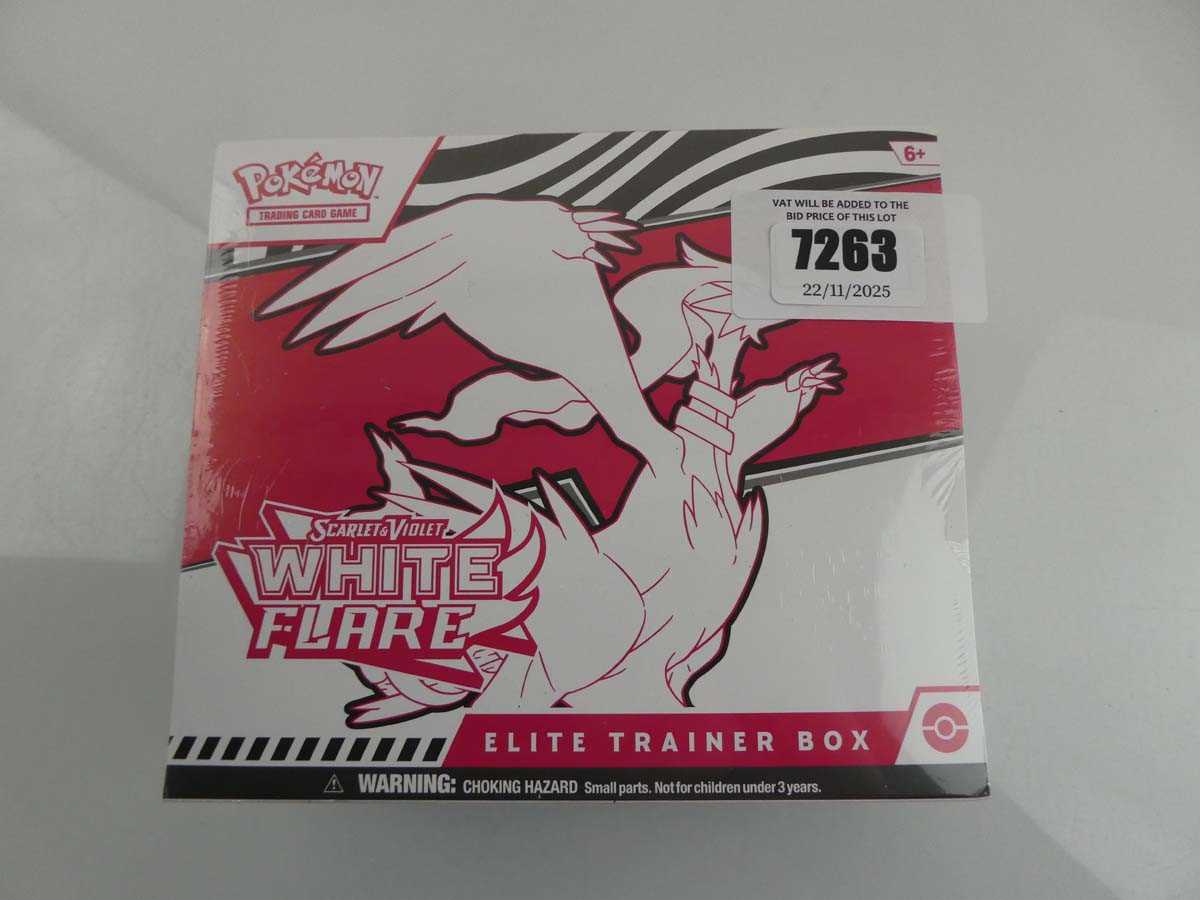 Lot Pokémon Scarlet & Violet White Flare Elite...