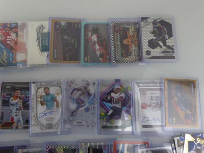 Lot Qty of Sleeved and top loaded Sport Trading...