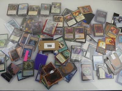 Lot Qty of Sleeved and top loaded Magic the...