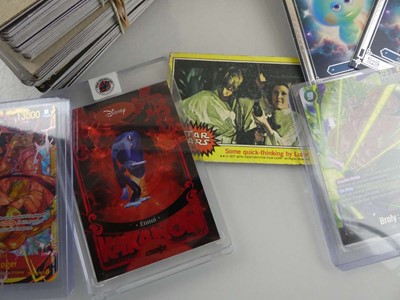 Lot Qty of Sleeved and top loaded trading...