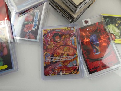 Lot Qty of Sleeved and top loaded trading...