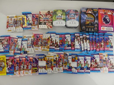 Lot Qty Match Attax sealed Football trading card...