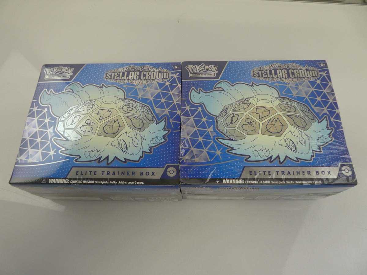 Lot x2 Pokémon Scarlet & Violet Stellar Crown...