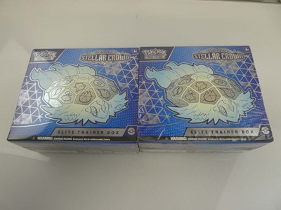 Lot x2 Pokémon Scarlet & Violet Stellar Crown...