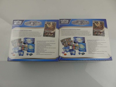 Lot x2 Pokémon Scarlet & Violet Stellar Crown...