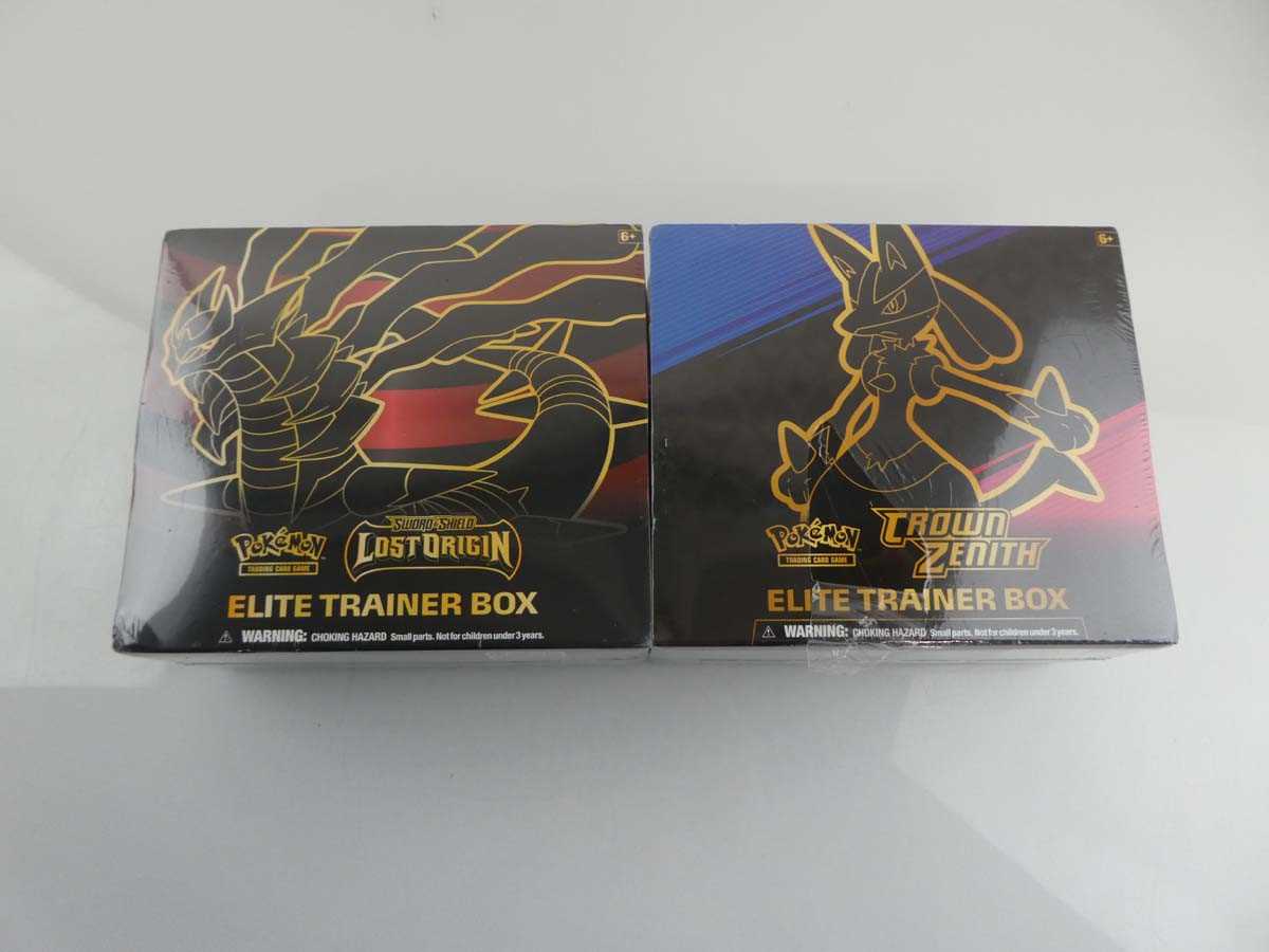Lot x2 Pokémon Elite Trainer Boxes to include x1...