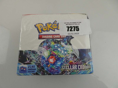 Lot Pokémon Scarlet & Violet Stellar Crown Booster...