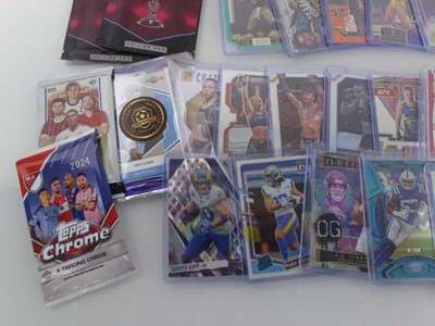 Lot Qty of Sleeved and top loaded sport trading...