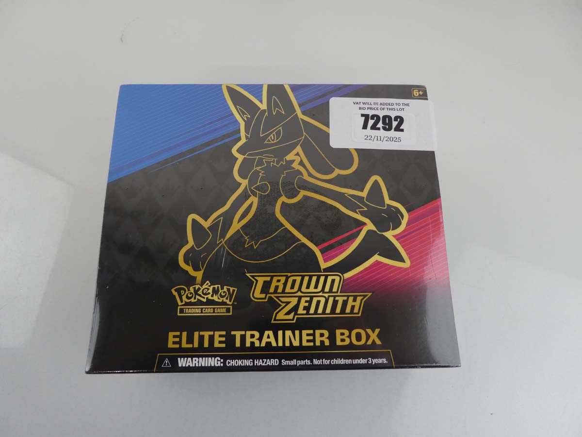 Lot Pokémon Crown Zenith Elite Trainer Box