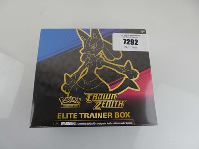 Lot Pokémon Crown Zenith Elite Trainer Box