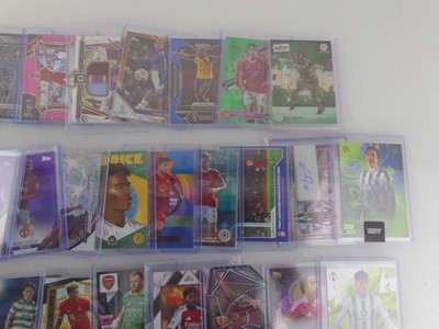 Lot Qty Sleeved & Top loaded Football Trading...
