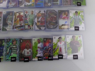 Lot Qty Sleeved & Top loaded Football Trading...