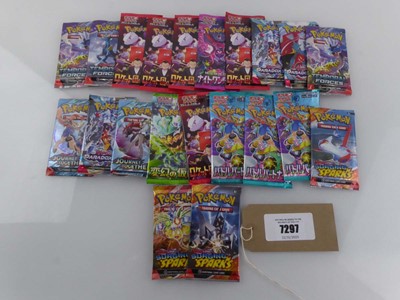Lot x21 Assorted Pokémon Booster Packs to include...