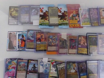 Lot Qty of Sleaved/Top Loaded Trading Card...
