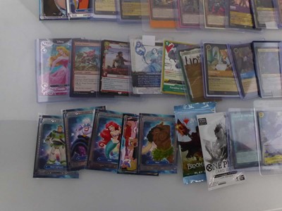 Lot Qty of Sleaved/Top Loaded Trading Card...