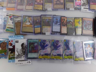 Lot Qty of Sleaved/Top Loaded Trading Card...